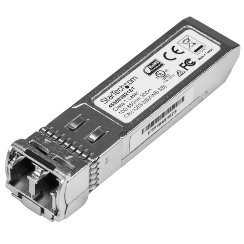 StarTech.com 455883B21ST, Fiber optic, 11100 Mbit/s, SFP+, LC, SR, 300 m