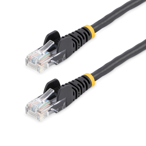 StarTech.com 45PATCH100BK, 30,5 m, Cat5e, U/UTP (UTP), RJ-45, RJ-45, Black