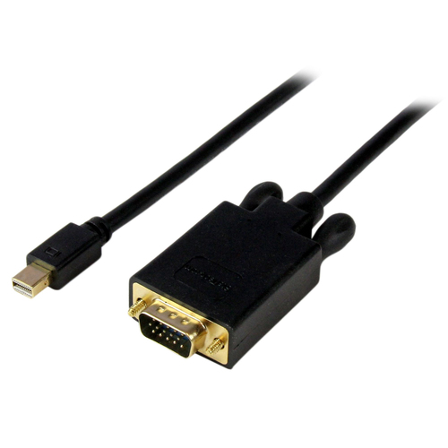 StarTech.com MDP2VGAMM3B, 0,91 m, mini DisplayPort, VGA (D-Sub), Male, Male, Straight