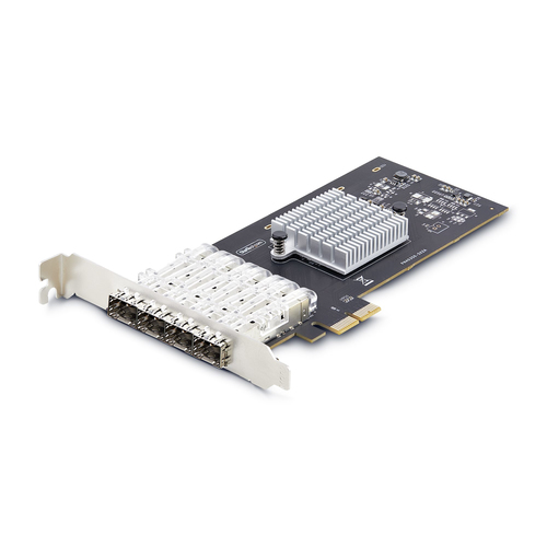StarTech.com P041GI-NETWORK-CARD, Internal, Wired, PCI Express, Fiber, 1000 Mbit/s, Black