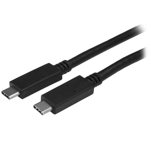 StarTech.com USB31C5C1M, 1 m, USB C, USB C, USB 3.2 Gen 2 (3.1 Gen 2), Male/Male, Black