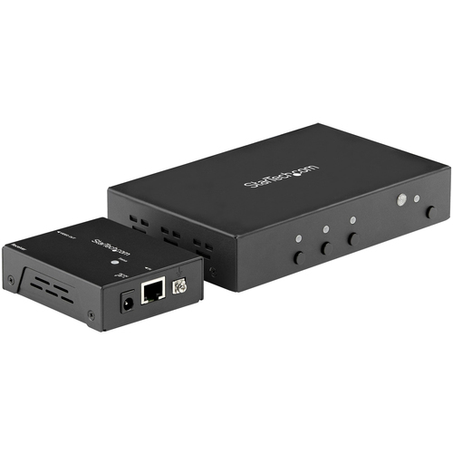 StarTech.com VS321HDBTK, 4096 x 2160 pixels, AV transmitter & receiver, 70 m, Wired, Black, HDCP