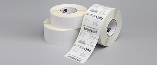 Zebra Z-Select 4000T, White, Thermal transfer, 1.188" x 0.84", 3000 pc(s), 2,72 kg (6 lbs)