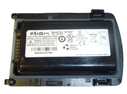 Zebra ST3004, Battery, Zebra, Omni XT15, Black, 5200 mAh