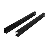 CyberPower CRA30001, Cable management panel, Plastic, Steel, Black, 2 pc(s), 1,95 kg