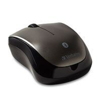 Verbatim 98590, Ambidextrous, Optical, Bluetooth, 1600 DPI, Black, Grey