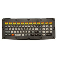 Zebra KYBD-AZ-VC-01, Wired, USB, AZERTY, Black