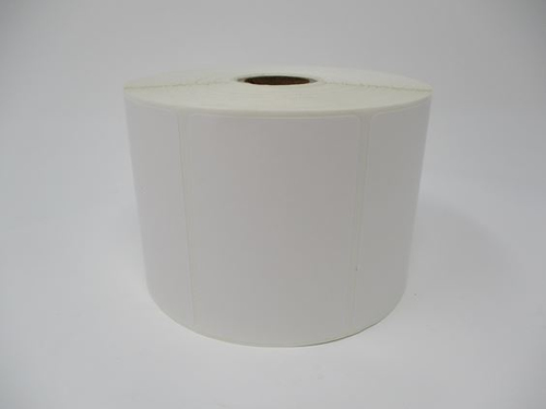 Brother BCS1A051076, White, Self-adhesive printer label, Die-cut label, Roll, Thermal transfer, Acrylic