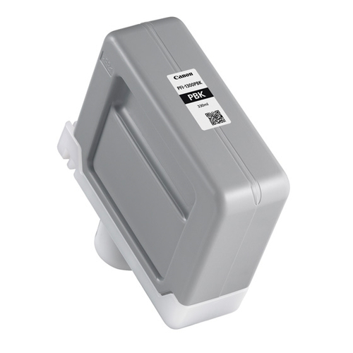 Canon PFI-1300PBK, Photo black, Dye-based ink, 330 ml