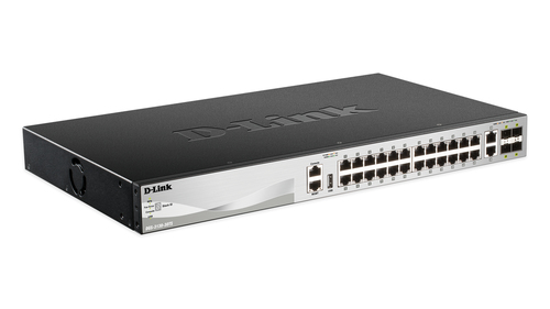 D-Link DGS-3130-30TS, Managed, L3, Gigabit Ethernet (10/100/1000)