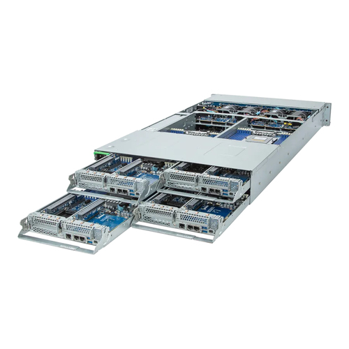GIGABYTE H273, LGA 6096, AMD, AMD EPYC, AMD EPYC 9004, DDR5-SDRAM, 256GB