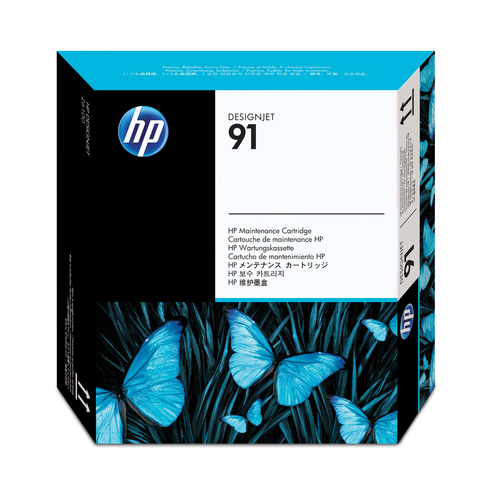 HP 91 DesignJet Maintenance Cartridge, HP DesignJet Z6100 Printer series, Thermal inkjet, C9518A, Singapore, 294 mm, 63 mm