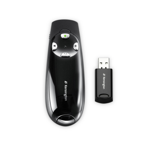 Kensington K72353USA, RF, USB, 46 m, Black