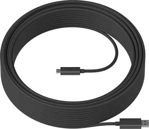 Logitech 939-001799, 10 m, USB A, USB C, USB 3.2 Gen 2 (3.1 Gen 2), 10 Gbit/s, Graphite