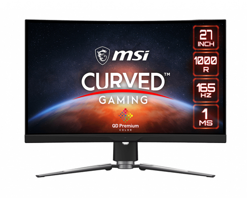 MSI MPG Artymis 273CQR-QD, 68,6 cm (27"), 2560 x 1440 pixels, UltraWide Quad HD, 1 ms, Black