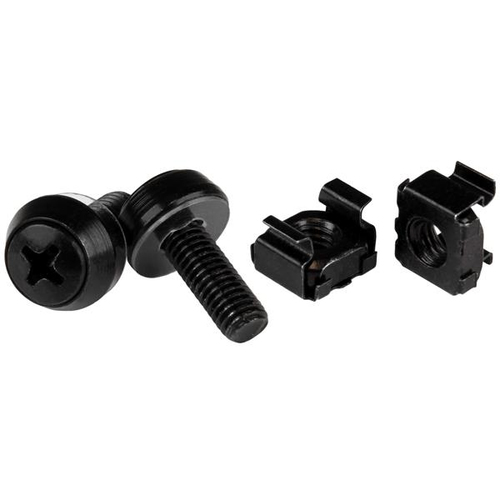 StarTech.com CABSCREWM62B, Screw, Steel, Sheet metal, General utility, M6, Dome head