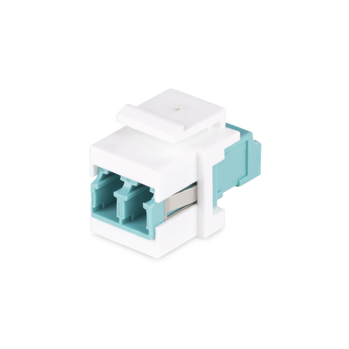 StarTech.com DMFKSLCLCCOUPLER, LC, White, Multi-mode, Single-mode, Acrylonitrile butadiene styrene (ABS), CE, 19 mm