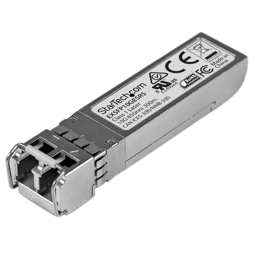 StarTech.com EXSFP10GESRS, Fiber optic, 10000 Mbit/s, SFP+, LC, SR, 300 m