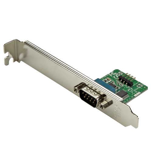 StarTech.com ICUSB232INT1, IDC, Serial, RS-232, Black, Green, Silver, Microsoft WHQL, CE, FCC, FTDI - FT232RL