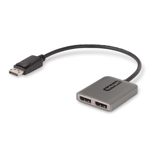 StarTech.com MST14DP122DP, 0,3 m, DisplayPort, 2 x DVI, Male, Female, Straight