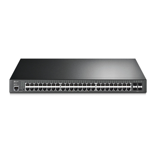 TP-Link JetStream TL-SG3452P, Managed, L2/L3, Gigabit Ethernet (10/100/1000), Power over Ethernet (PoE), Rack mounting, 1U