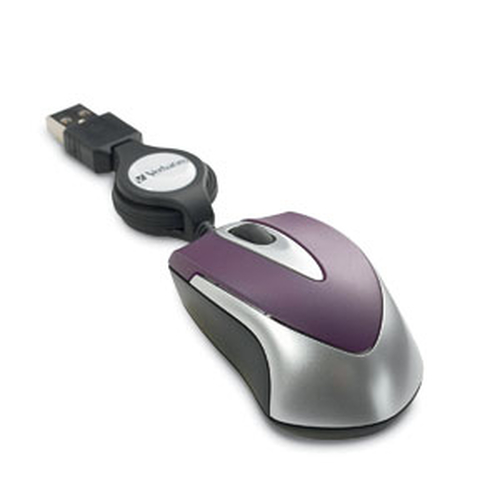 Verbatim Travel Mouse, Optical, USB Type-A