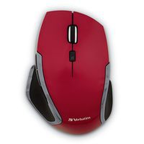 Verbatim Deluxe, Right-hand, Blue LED, RF Wireless, Red