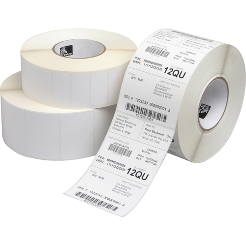 Zebra Z-Ultimate 2000T, White, Paper, Thermal transfer, 1.5" x 0.25", 10002 pc(s), 13,6 kg (30 lbs)