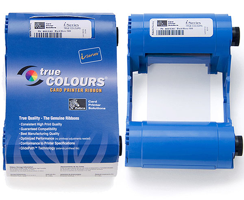 Zebra Color Ribbon YMCKOK, P1xxi printers, 165 pages, Thermal transfer, YMCKOK