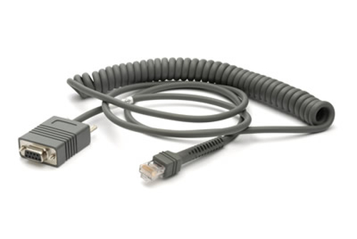 Motorola RS232 Cable, 2,7 m, DB-9, RS-232, Male/Male, Grey