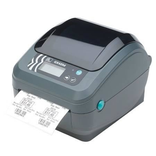 Zebra GX420d, Direct thermal, 203 x 203 DPI, 152 mm/sec, Wired, Grey