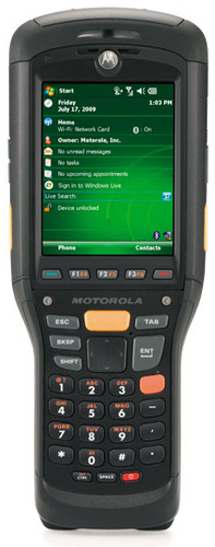 Motorola MC9590, 9,4 cm (3.7"), 640 x 480 pixels, TFT, 0,256 GB, 1 GB, SD
