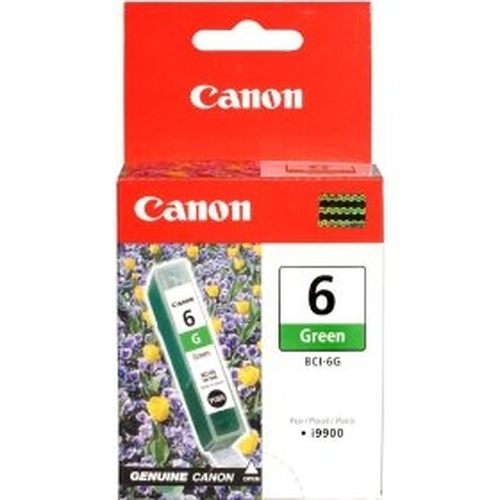 Canon BCI-6G Green Ink Cartridge, Green, Pigment-based ink