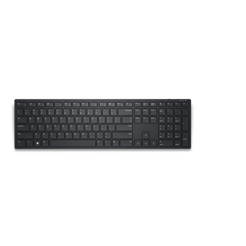 DELL KB500, Full-size (100%), Wireless, RF Wireless, Plunger key switch, Black