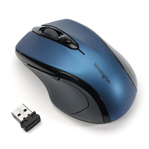 Kensington Pro Fit, Right-hand, Optical, RF Wireless, 1600 DPI, Blue