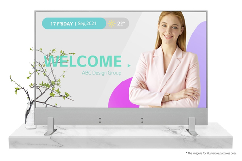 LG 55EW5G-A, Digital signage flat panel, 139,7 cm (55"), OLED, 1920 x 1080 pixels, 18/7