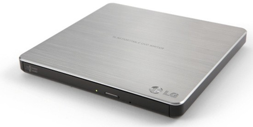 LG GP60NS50, Silver, Laptop, DVD Super Multi DL, USB 2.0, 1 MB, 120 mm
