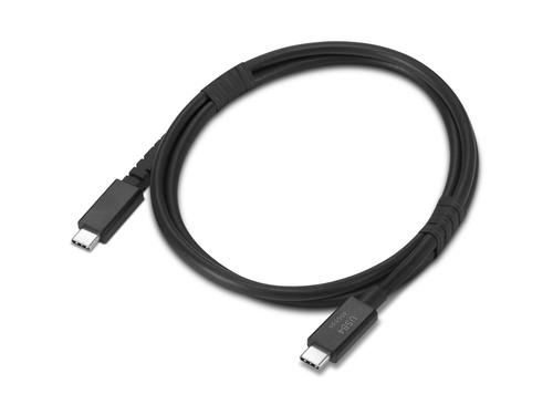 Lenovo 4X91U94413, 1 m, USB C, USB C, USB4 Gen 3x2, 40 Gbit/s, Black