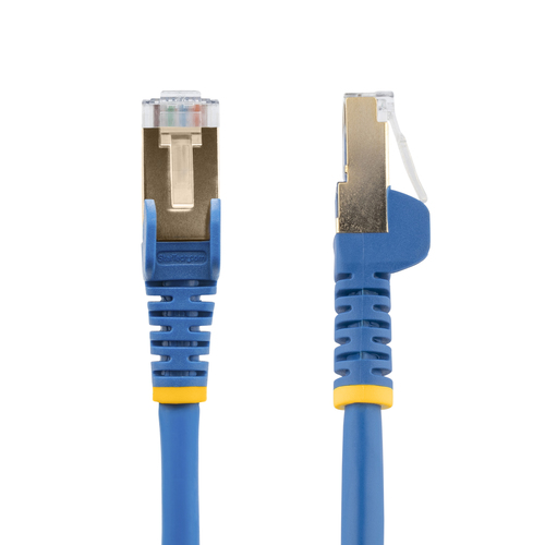 StarTech.com C6ASPAT35BL, 10,7 m, Cat6a, RJ-45, RJ-45, Blue
