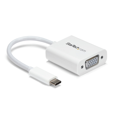 StarTech.com CDP2VGAW, 3.2 Gen 1 (3.1 Gen 1), USB Type-C, VGA (D-Sub) output, 1920 x 1200 pixels