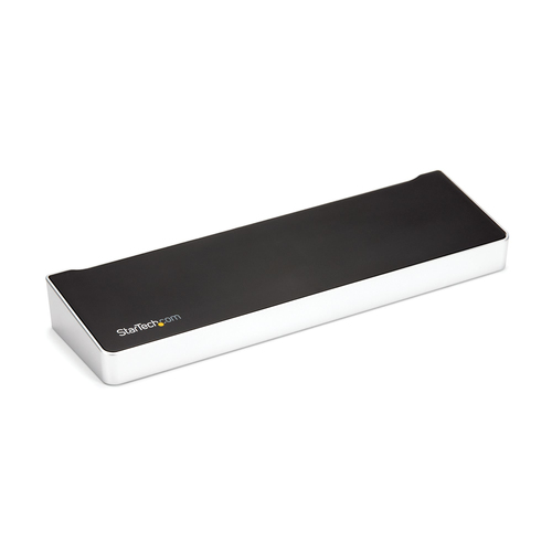 StarTech.com DK30CH2DEP, Wired, USB 3.2 Gen 1 (3.1 Gen 1) Type-C, 3.5 mm, IEEE 802.3, IEEE 802.3ab, IEEE 802.3u, Black, Silver, 5 Gbit/s