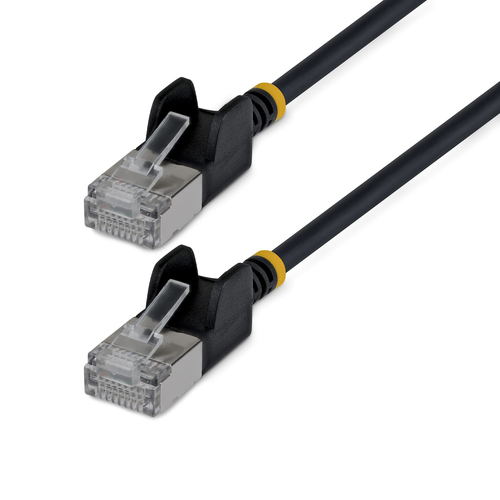 StarTech.com N6APATSTP34BKS-7FT, 2,133 m, Cat6a, U/FTP (STP), RJ-45, RJ-45, Black