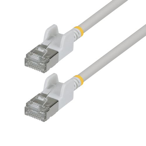 StarTech.com N6APATSTP34WHS-6IN, 0,152 m, Cat6a, U/FTP (STP), RJ-45, RJ-45, White