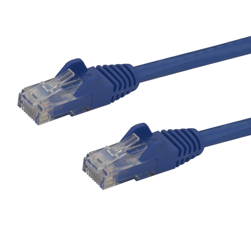 StarTech.com N6PATCH2BL, 0,6 m, Cat6, U/UTP (UTP), RJ-45, RJ-45, Blue