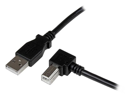 StarTech.com 2m USB 2.0, 2 m, USB A, USB B, USB 2.0, 0,48 Gbit/s, Black