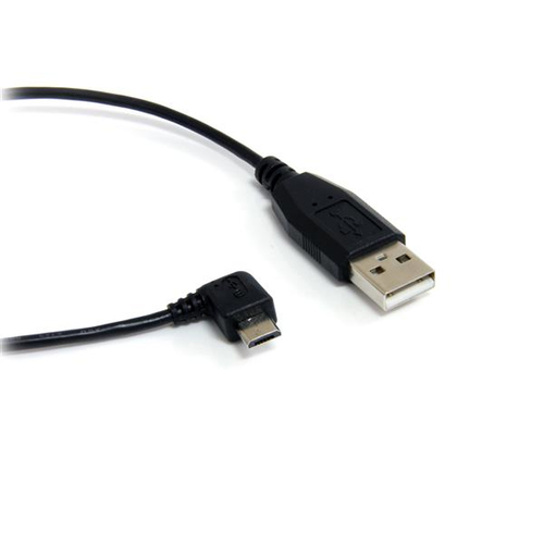 StarTech.com UUSBHAUB1RA, 0,3 m, USB A, Micro-USB B, USB 2.0, 0,48 Gbit/s, Black