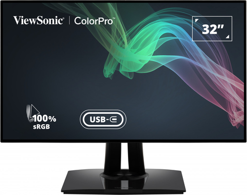 Viewsonic VP Series 3268A-4K, 81,3 cm (32"), 3840 x 2160 pixels, 4K Ultra HD, LED, 5 ms, Black