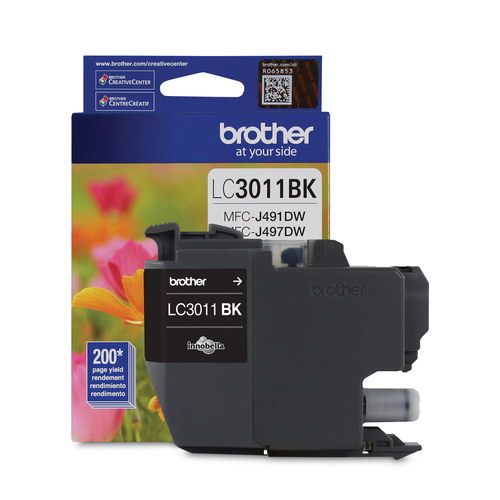 Brother LC3011BKS, Standard Yield, Black, 1 pc(s), 200 pages, Single pack