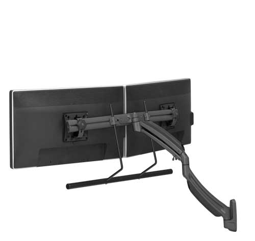 Chief K1W22HB, 25,4 cm (10"), 61 cm (24"), 75 x 75 mm, 100 x 100 mm, -10 - 10°, Black