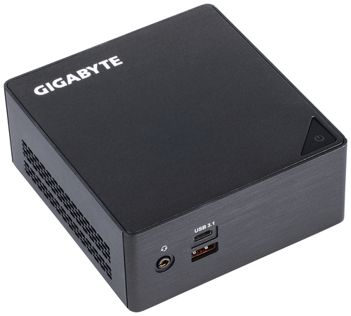 GIGABYTE GB-BKi7HA-7500 (rev. 1.0), 0.6L sized PC, Mini PC barebone, BGA 1356, DDR4-SDRAM, Serial ATA III, Ethernet LAN